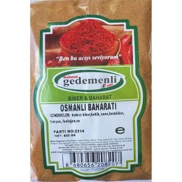 Mahmut Gedemenli 500 gr Osmanlı Baharatı