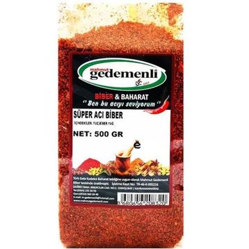 Mahmut Gedemenli 500 gr Süper Acı Biber