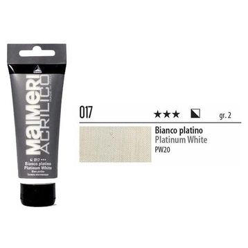 Maimeri 017 Platinium White 200 ml Akrilik Boya