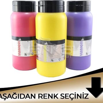 Maimeri Acrilico 1000 ml Metalik Tonlar Akrilik Boya