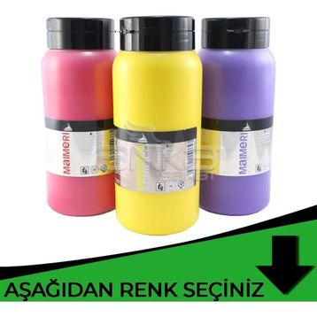 Maimeri Acrilico 1000 ml Yeşil Tonlar Akrilik Boya