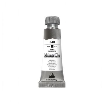 Maimeri Acrilico 540 Mars Black 200 ml Akrilik Boya