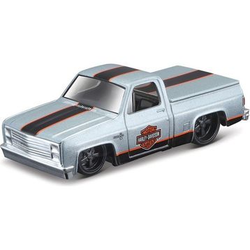 Maisto 1:64 Harley-Davidson 1987 Chevy 1500 Model Araba