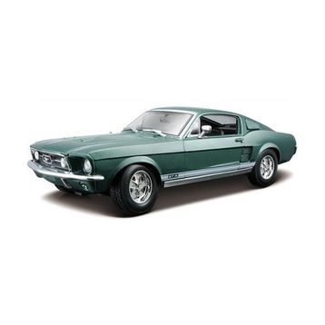 Maisto 1967 Mustang Fastback 1:18 Yeşil Model Araç