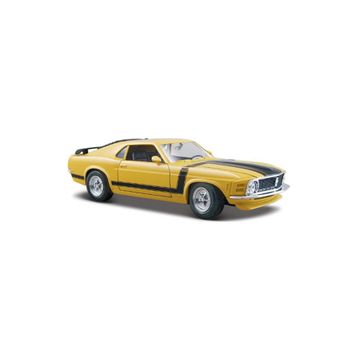 Maisto 1970 Ford Mustang BoSS 1:24 Sari Model Araç
