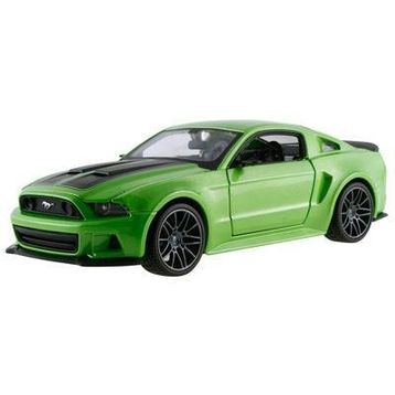 Maisto 2014 Ford Mustang Street Racer 1:24 S/E Yeşil Model Araba