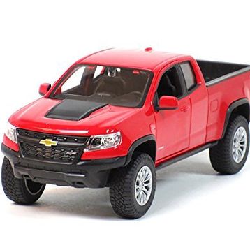 Maisto 2017 Chevrolet Colorada ZR2 Kırmızı 1:27 Model Araba