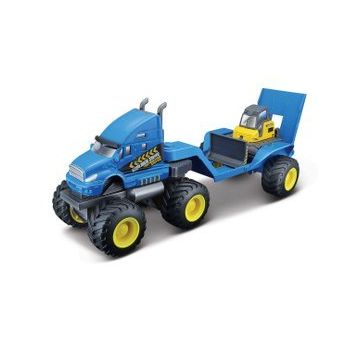 Maisto Builder Zone Taşıyıcı Mavi Tır Seti
