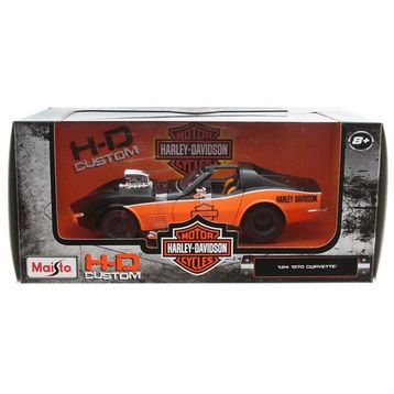 Maisto Harley-Davidson 1970 1:24 Corvette Model Araba