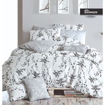 Majoli Blumen Kapitoneli 4 Mevsim Set Tek Kişilik Nevresim Takımı