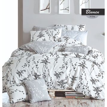 Majoli Blumen Kapitoneli 4 Mevsim Set Tek Kişilik Nevresim Takımı