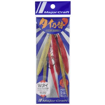 Major Craft Tai Rubber Red/Gold Suni Yem