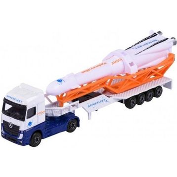 Majorette 212053302 Mercedes Benz Actros Mavi Taşıyıcı Tır