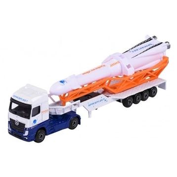 Majorette 212053302 Mercedes Benz Actros Mavi Taşıyıcı Tır