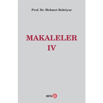 Makaleler 4 - Mehmet Bahtiyar