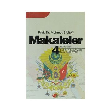 Makaleler 4 - Mehmet Saray