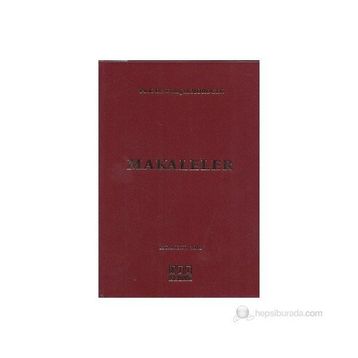 MAKALELER - ERDOĞAN MOROĞLU