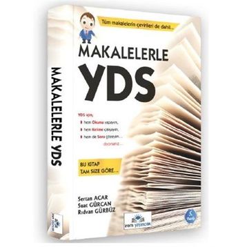 Makalelerle YDS - Sertan Acar Suat Gürcan suat ridvan gurbuz