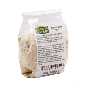 Makarna Lütfen 180 gr Tuzsuz Köfte Harcı