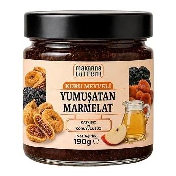 Makarna Lütfen 190 gr Kuru İncir Kayısı Erik Yumuşatan Marmelat