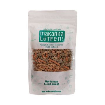 Makarna Lütfen 200 gr Karışık Sebzeli Makarna