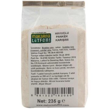 Makarna Lütfen 235 gr Havuçlu Pankek Karışımı