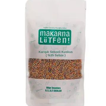 Makarna Lütfen 250 gr Karışık Sebzeli Kuskus