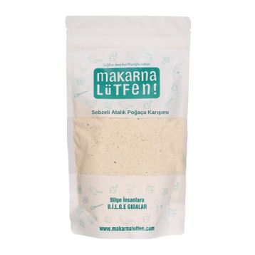 Makarna Lütfen 375 gr Sebzeli Atalık Buğday Poğaça Karışımı