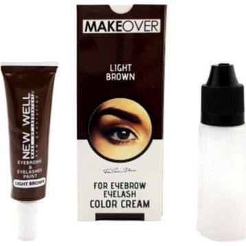 Make Over Açık Kahve 15 ml Kaş Kirpik Boyası