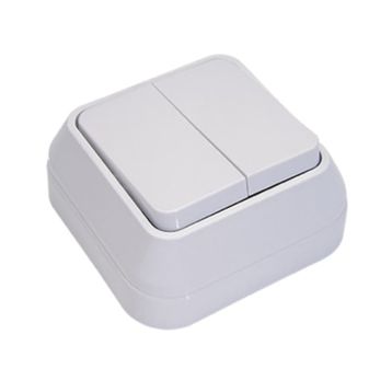 Makel 45103 Beyaz Sıva Üstü Komütatör
