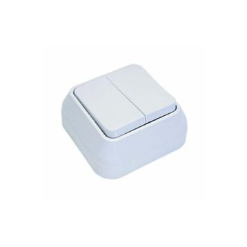 Makel 45103 Beyaz Sıva Üstü Komütatör