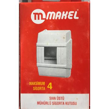 Makel 4'lü Mühürlü Sigorta Kutusu