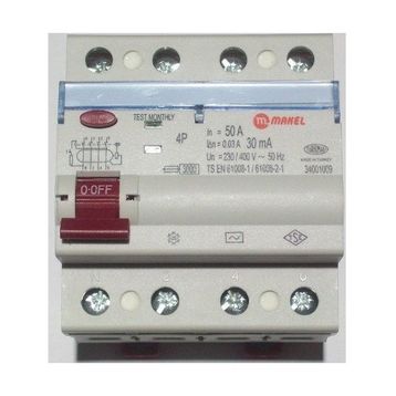 Makel 4X50A 30 Ma Kaçak Akım Şalteri