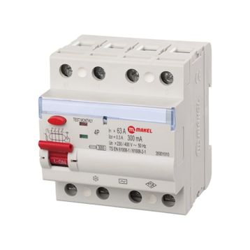 Makel 4X50A 300 Ma Kaçak Akım Şalteri