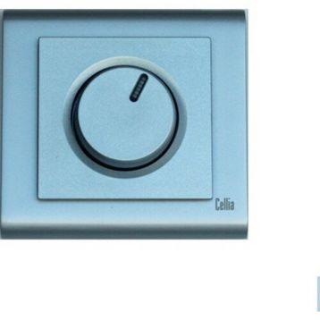 Makel Cellia Dimmer Gümüş Matkrom Çerçeve Kapak