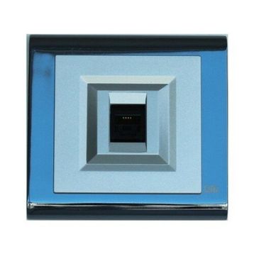 Makel Cellia Dimmer Gümüş Matkrom Çerçeve Kapak