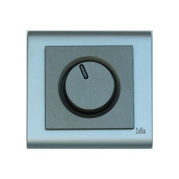 Makel Cellia Dimmer Yeşil Mat Krom Çerçeve Kapak