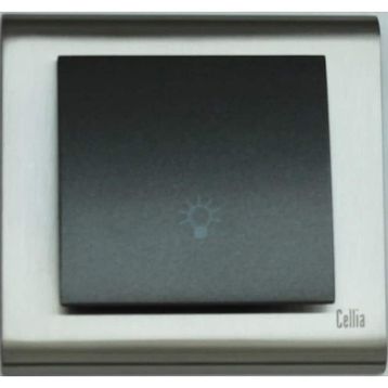 Makel Cellia Light Füme Saten Çerçeve Kapak