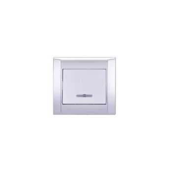 Makel Defne 1010243065021 Gümüş Işıklı Anahtar