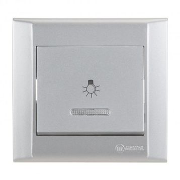 Makel Defne Gümüş Light Anahtar