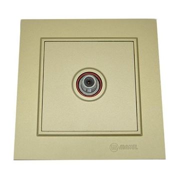Makel Karea Tekli Geçişli Dore Uydu Priz