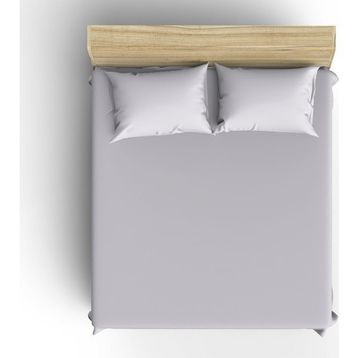 Maki 160x200 cm Lastikli Gri Çift Kişilik Çarşaf