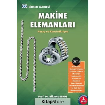 Makine Elemanları (cilt 2) - Hikmet Rende