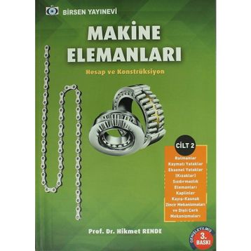 Makine Elemanları (cilt 2) - Hikmet Rende