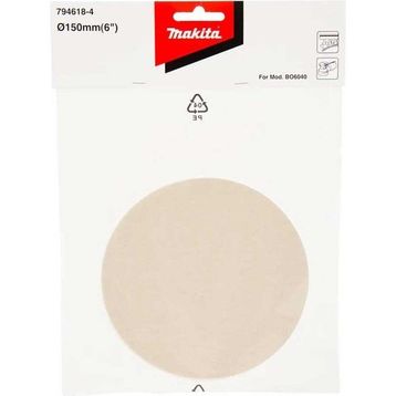 Makita 794618-4 150 mm Cırtlı Cila Temizleme Keçesi