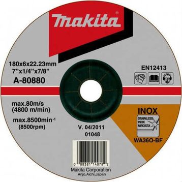 Makita A-80880 180x6 mm Bombeli Flex Kesme Taşı