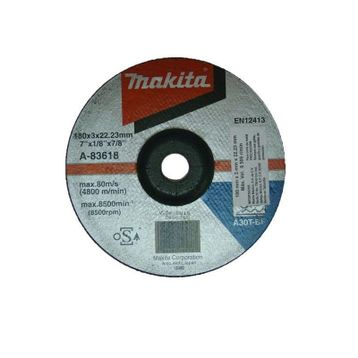 Makita A-83618 180x3 mm Bombeli Flex Kesme Taşı