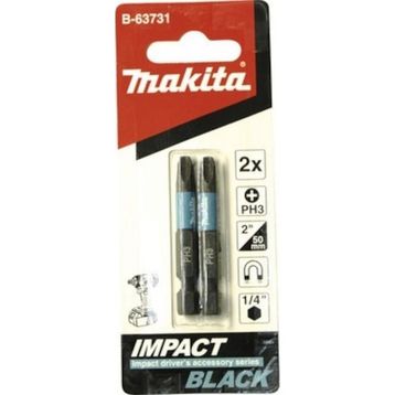 Makita B-63731 2 Adet Impact Black Ph3 50mm Vidalama Bits Uç