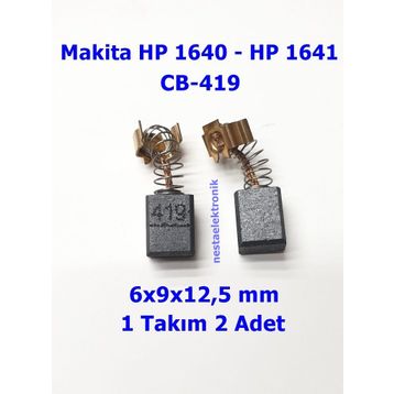Makita CB-419 Yedek Kömür Takımı