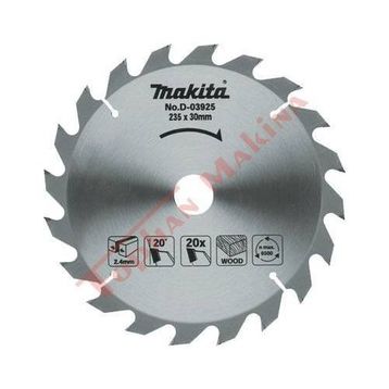 Makita D-03925 Gri 235 mm 20 Diş Elmas Daire Testere Bıçağı